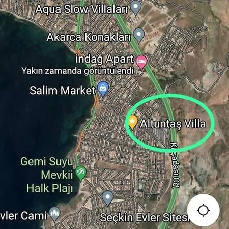 Bahce Kati Stuedyo 1 Deniz Manzarali